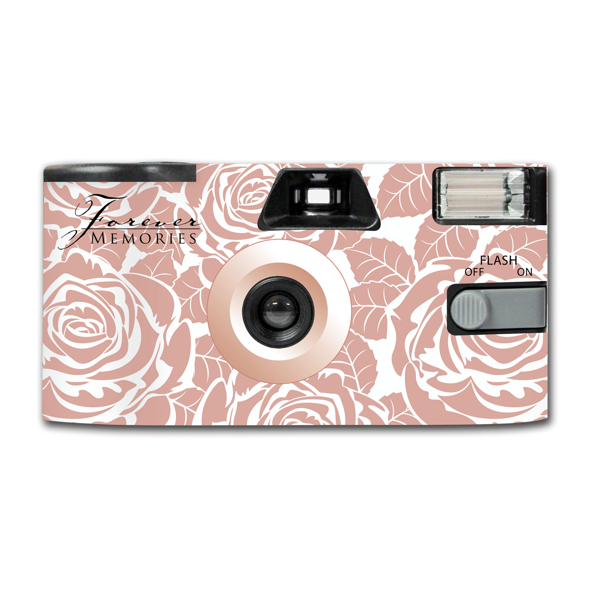 Roses in Rose Gold - Disposable Camera Company